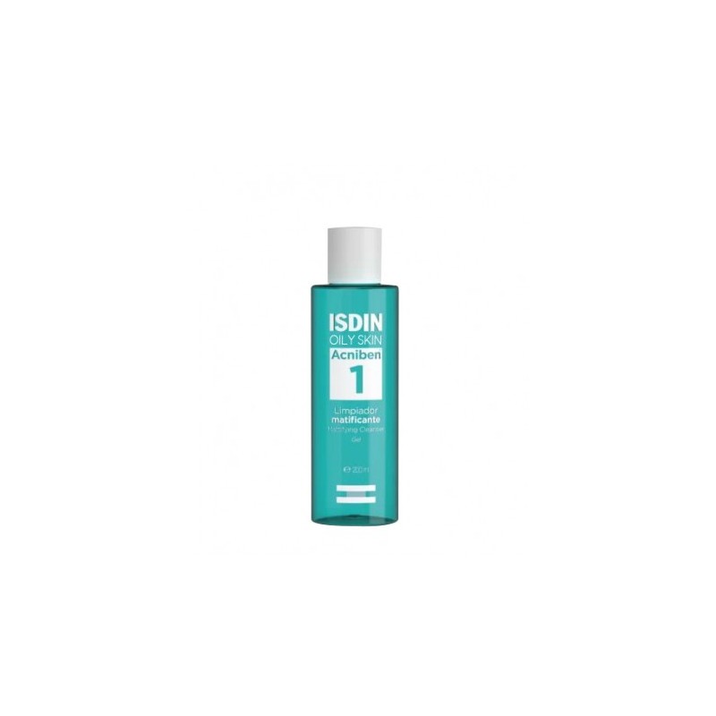 ISDIN ACNIBEN OILY SKIN LIMPIADOR MATIFICANTE GEL 200 ML ISDIN ACNIBEN OILY SKIN LIMPIADOR MATIFICANTE GEL 200 ML