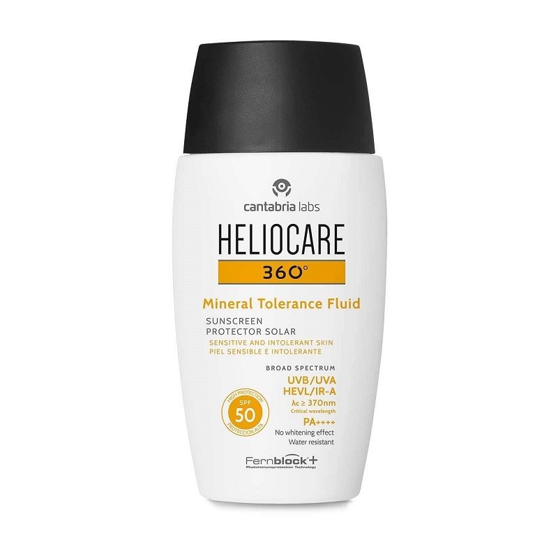 HELIOCARE 360º SPF50+ MINERAL TOLERANCE FLUID 50 ML HELIOCARE 360º SPF50+ MINERAL TOLERANCE FLUID 50 ML