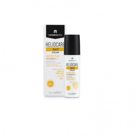  HELIOCARE 360º SPF 50+ COLOR GEL OIL-FREE PROTEC BEIGE 50 ML 
