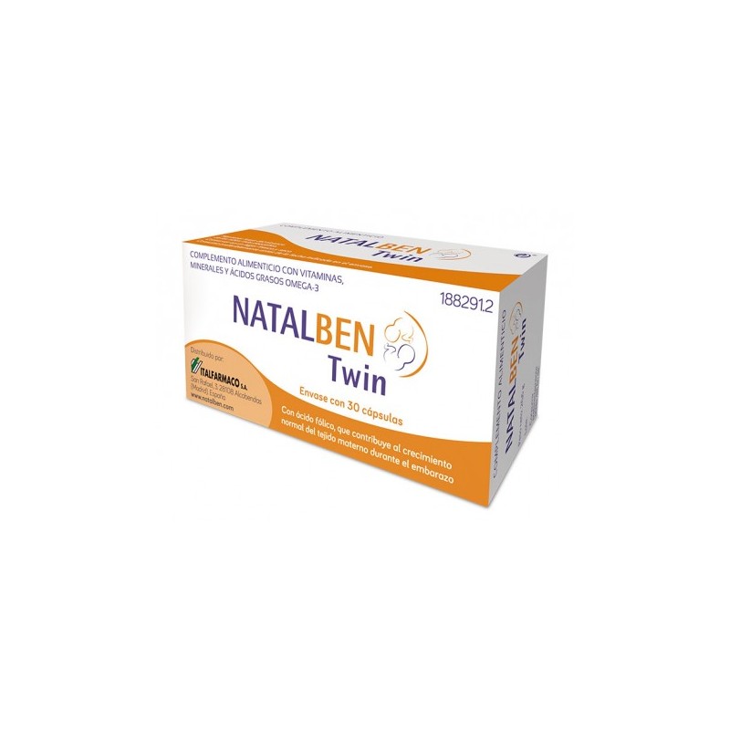 NATALBEN TWIN 30 CAPS NATALBEN TWIN 30 CAPS
