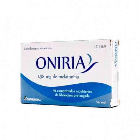  ONIRIA 30 COMPRIMIDOS RECUBIERTOS 