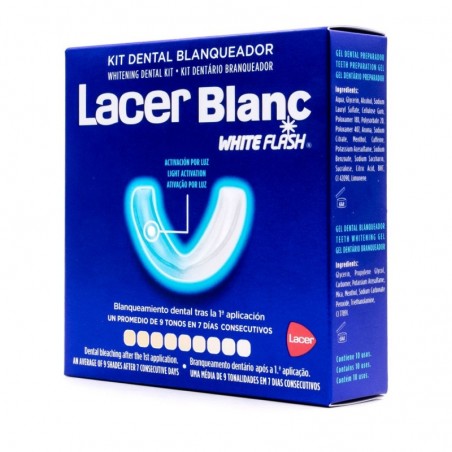  LACERBLANC WHITE FLASH KIT DENTAL BLANQUEADOR 