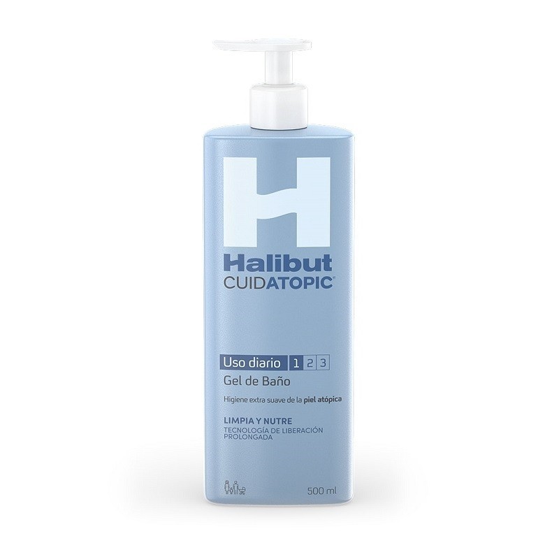 HALIBUT CUIDATOPIC GEL DE BAÑO 500 ML HALIBUT CUIDATOPIC GEL DE BAÑO 500 ML