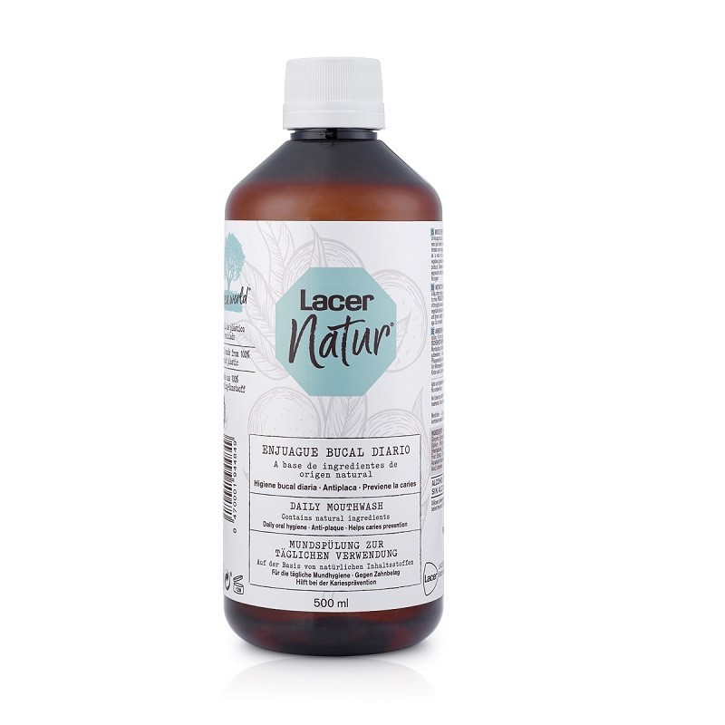 LACER NATUR ENJUAGUE BUCAL DIARIO 500 ML LACER NATUR ENJUAGUE BUCAL DIARIO 500 ML