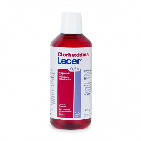  LACER COLUTORIO CLORHEXIDINA 0.2% 500 ML 