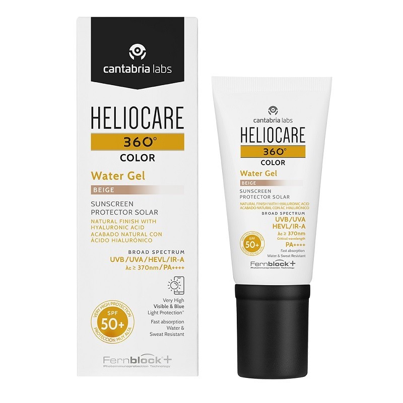 HELIOCARE 360º WATER GEL COLOR BEIGE SPF50+ 50 ML HELIOCARE 360º WATER GEL COLOR BEIGE SPF50+ 50 ML