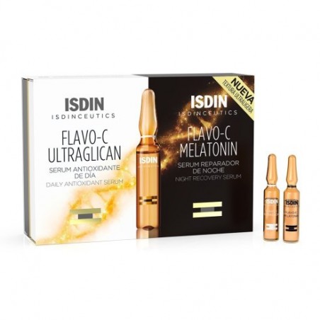 ISDINCEUTICS FLAVO-C ULTRAGLICAN + ISDINCEUTICS PACK 10 U X 2 ML + 10 U X 2 ML 