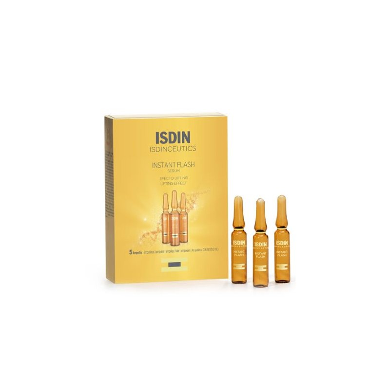 ISDINCEUTICS INSTANT FLASH 5 AMPOLLAS 2 ML