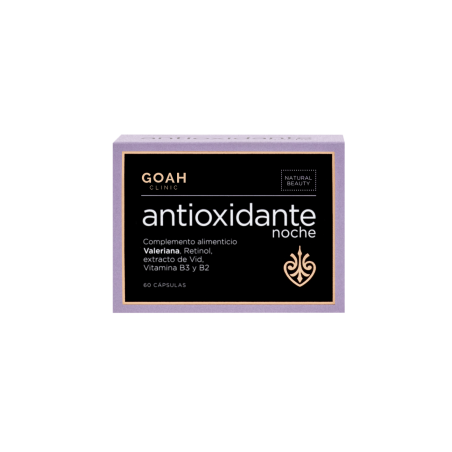  GOAH CLINIC ANTIOXIDANTE NOCHE 60 CAPSULAS 