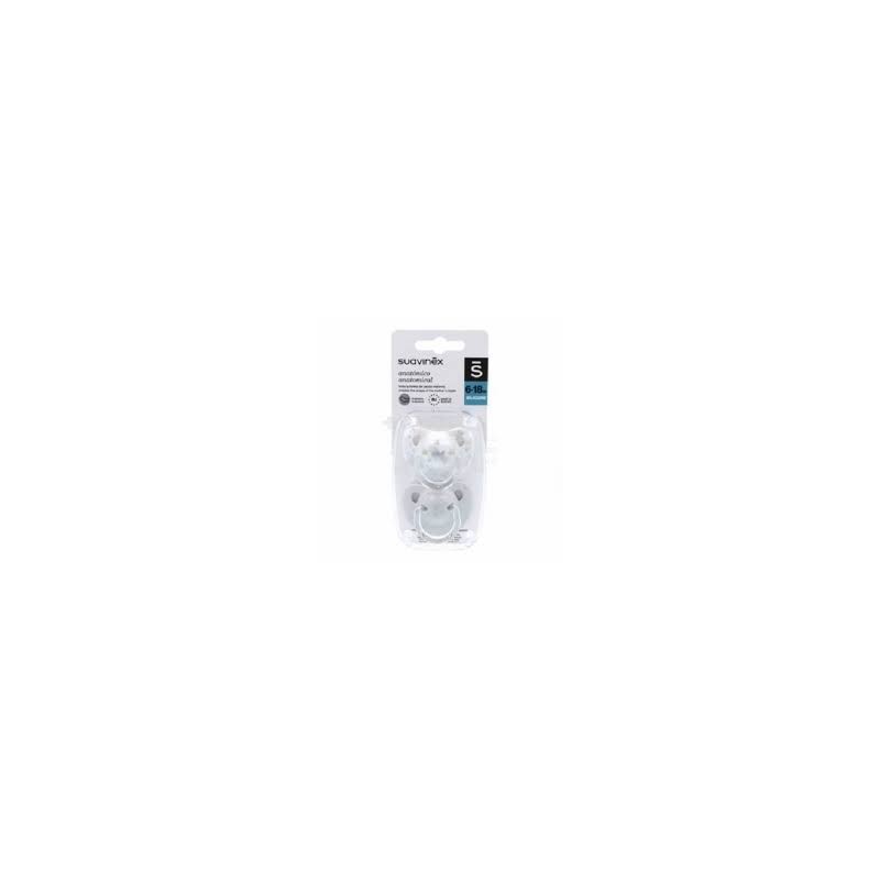 SUAVINEX CHUPETE SILICONA ANATOMICO CLASICO 0-6M 2 U SUAVINEX CHUPETE SILICONA ANATOMICO CLASICO 0-6M 2 U