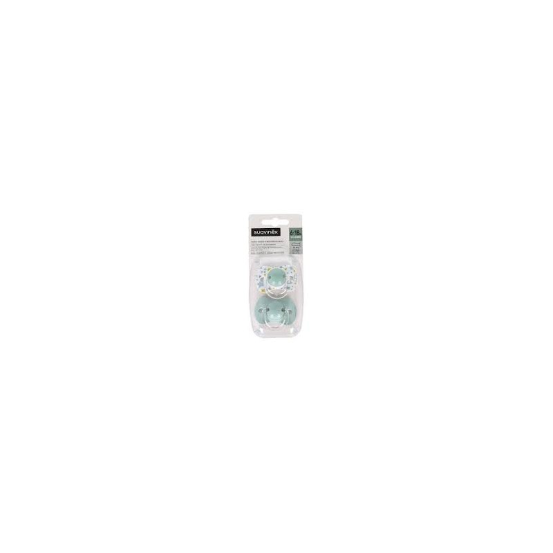 SUAVINEX CHUPETE SILICONA FISIOLOGICO 6-18 M 2 UNIDADES SUAVINEX CHUPETE SILICONA FISIOLOGICO 6-18 M 2 UNIDADES