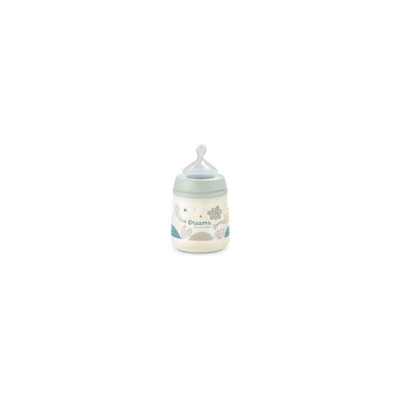 SUAVINEX BIBERON TETINA ANATOMICA SILICONA FLUJO MEDIO 0-6 M 150 ML SUAVINEX BIBERON TETINA ANATOMICA SILICONA FLUJO MEDIO 0-6 M 150 ML