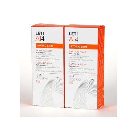  LETI AT4 DUPLO PASTA  AL AGUA CREMA PAÑAL 75 GR 