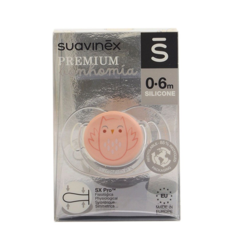 SUAVINEX CHUPETE PREMIUM FISIO SIL +4M SUAVINEX CHUPETE PREMIUM FISIO SIL +4M