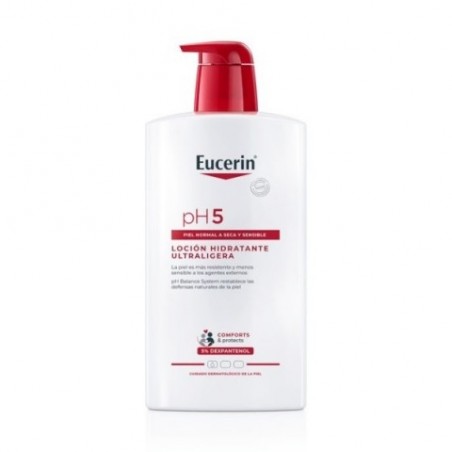  EUCERIN PH5 LOCION HIDRATANTE ULTRALIGERA 1000 ML 