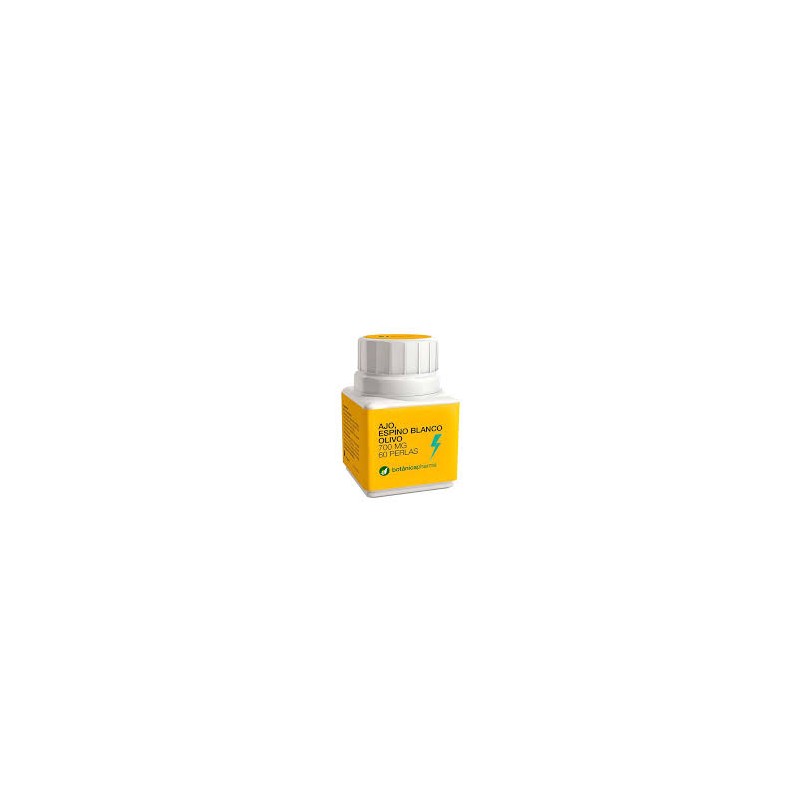 BOTANICAPHARMA AJO ESPINO BLANCO OLIVO  60 PERLAS
