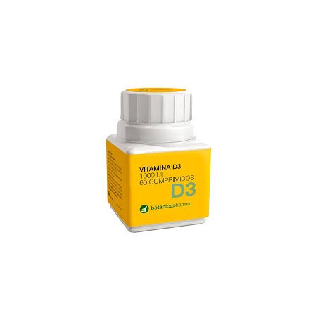 BOTANICAPHARMA VITAMINA D3 60 COMPRIMIDOS 