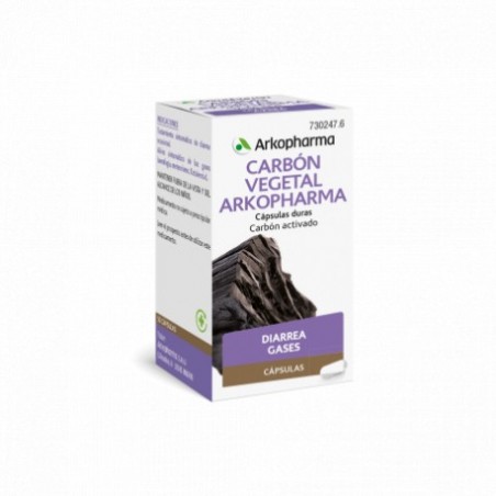  CARBON VEGETAL ARKOPHARMA 225 MG 45 CAPSULAS 