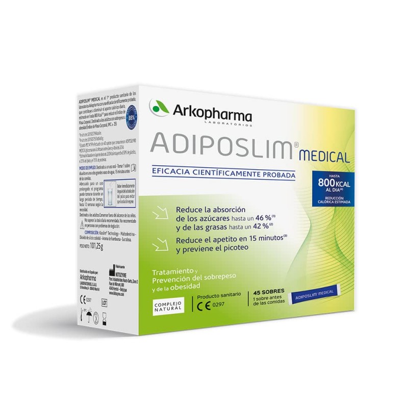 ARKOPHARMA ADIPOSLIM MEDICAL 45 SOBRES ARKOPHARMA ADIPOSLIM MEDICAL 45 SOBRES