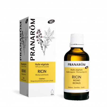  PRANAROM ACEITE DE RICINO BIO 50 ML 