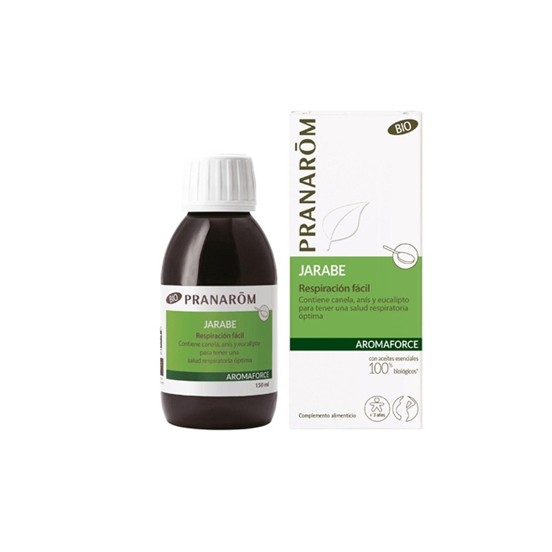PRANAROM AROMAFORCE JARABE RESPIRACION FACIL BIO 150 ML PRANAROM AROMAFORCE JARABE RESPIRACION FACIL BIO 150 ML