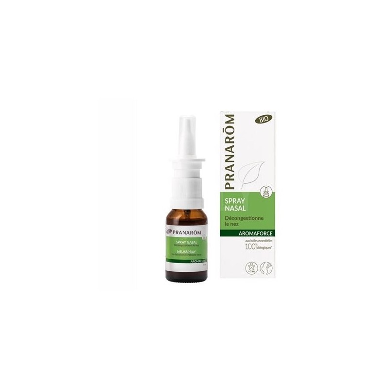 PRANAROM AROMAFORCE SPRAY NASAL DESCONGESTIONANTE 15 ML PRANAROM AROMAFORCE SPRAY NASAL DESCONGESTIONANTE 15 ML