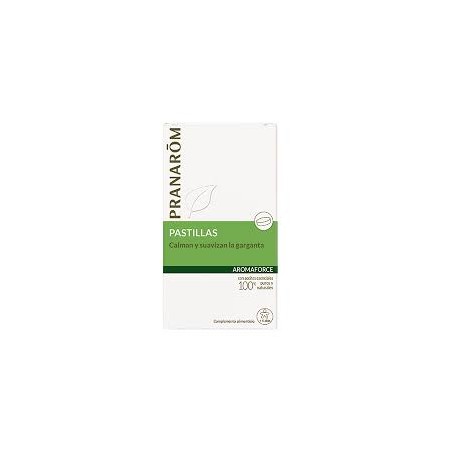  PRANAROM AROMAFORCE GARGANTA 21 PASTILLAS 