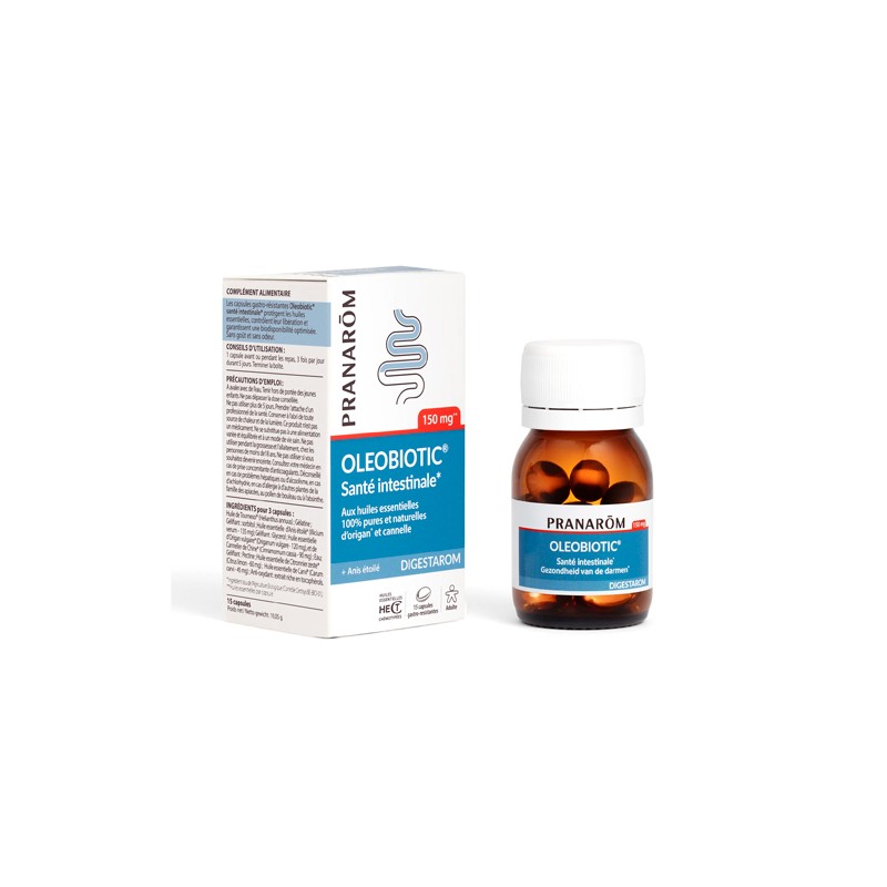PRANAROM DIGESTAROM OLEOBIOTIC 15 CAPS