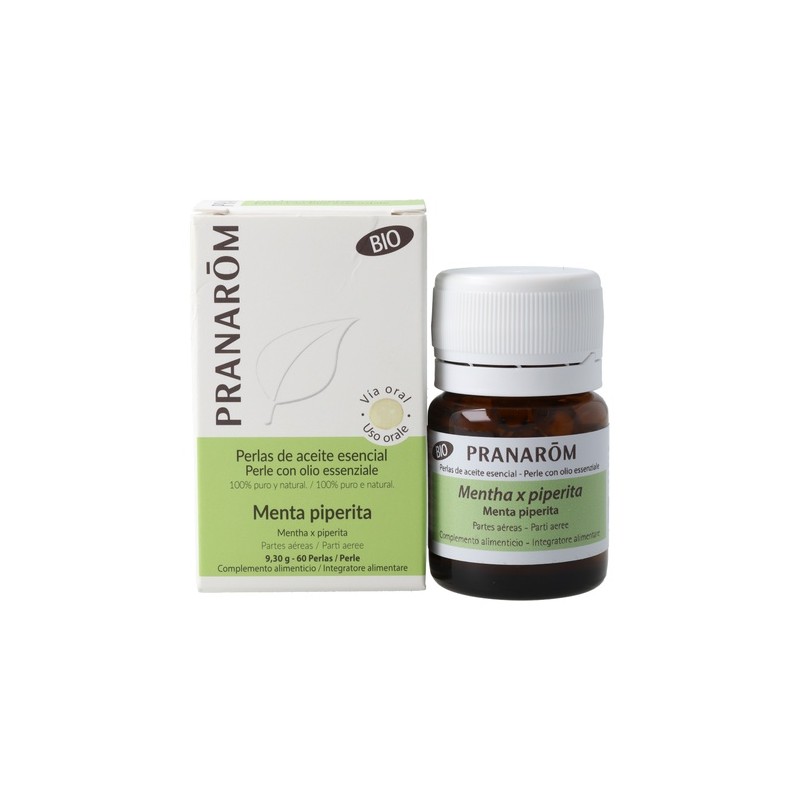 PRANAROM PERLAS MENTA PIPERITA BIO 60MINICAP PRANAROM PERLAS MENTA PIPERITA BIO 60MINICAP