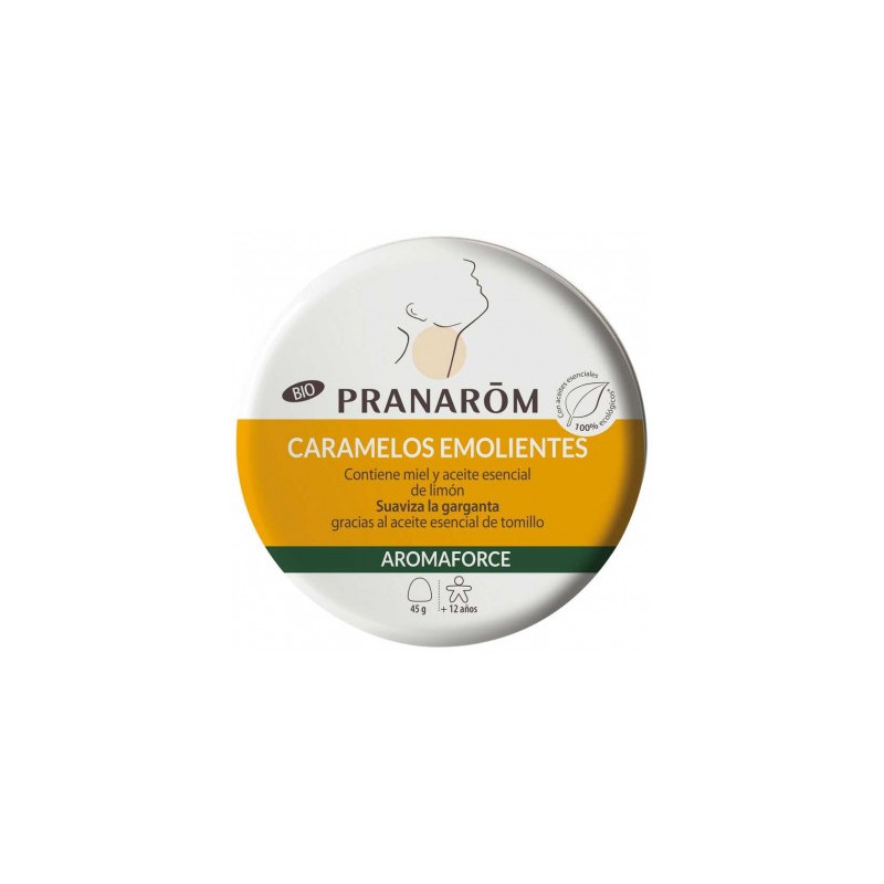 PRANAROM AROMAFORCE CARAMELOS EMOLIENTES LIMON PRANAROM AROMAFORCE CARAMELOS EMOLIENTES LIMON
