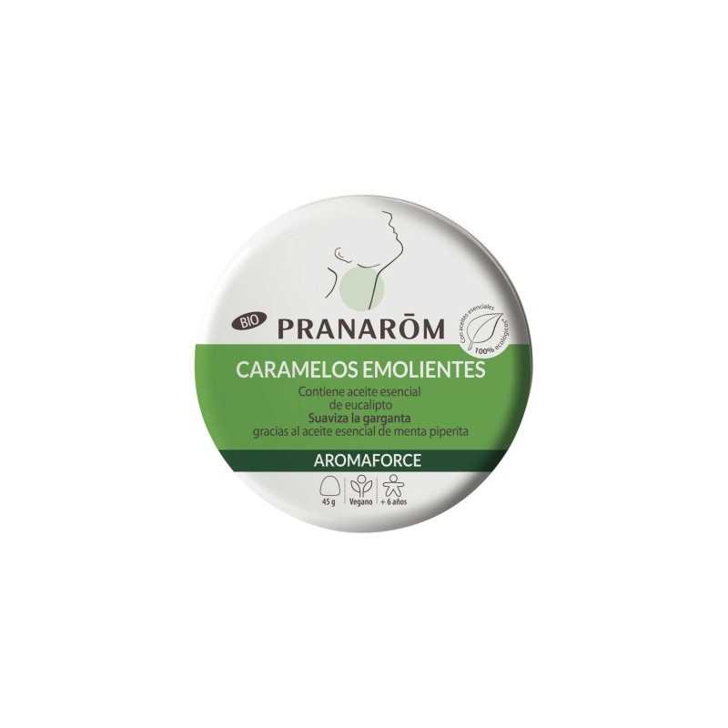 PRANAROM AROMAFORCE CARAMELOS EMOLIENTES EUCALIPTO PRANAROM AROMAFORCE CARAMELOS EMOLIENTES EUCALIPTO
