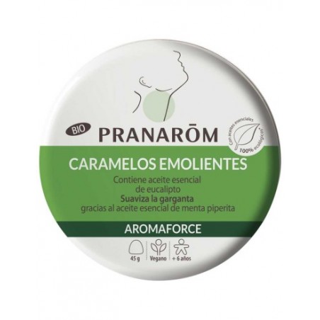  PRANAROM AROMAFORCE CARAMELOS EMOLIENTES EUCALIPTO 