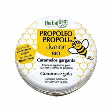  PRANAROM HERBALGEM CARAMELOS PROPÓLEO JUNIOR BIO 