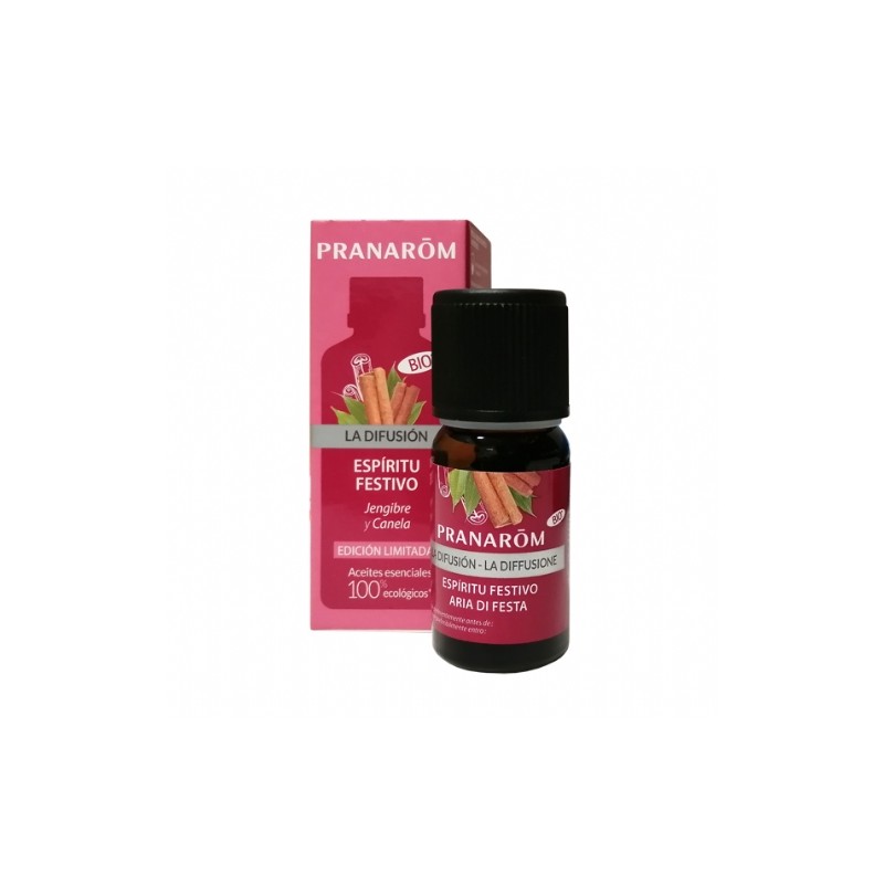 PRANAROM DIFUSION ESPIRITU FESTIVO 10 ML PRANAROM DIFUSION ESPIRITU FESTIVO 10 ML
