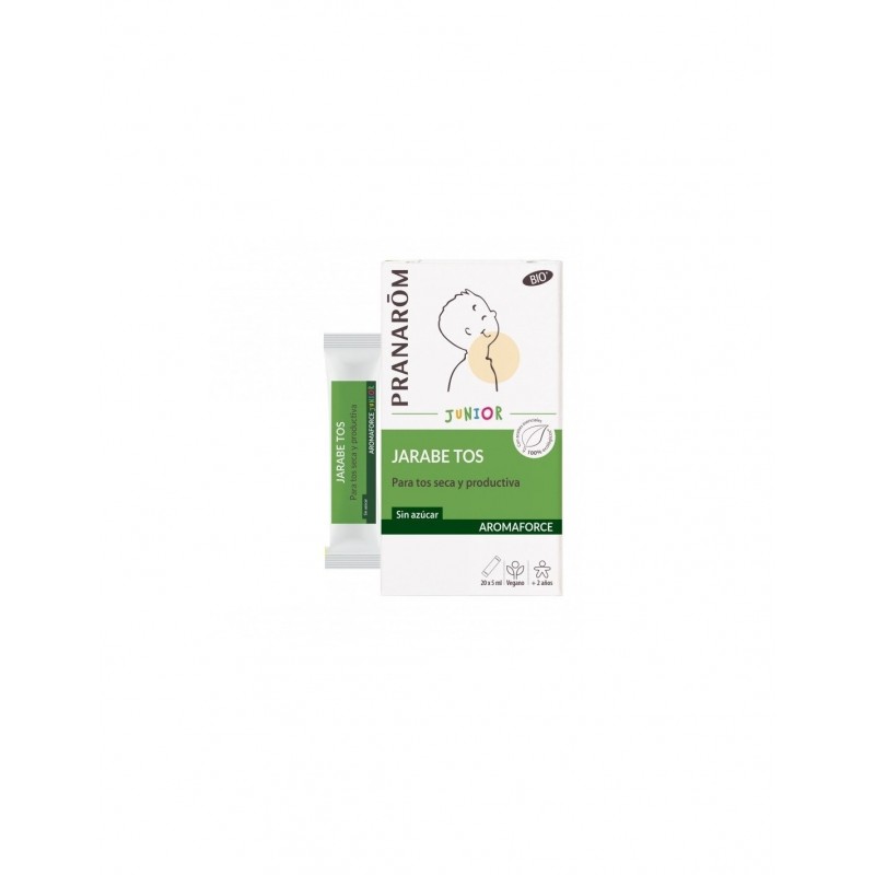 PRANAROM AROMAFORCE JARABE TOS JUNIOR 20 X 5 ML PRANAROM AROMAFORCE JARABE TOS JUNIOR 20 X 5 ML
