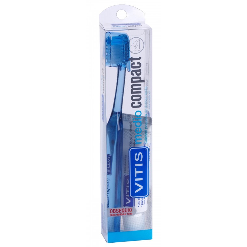 VITIS CEPILLO COMPACT MEDIO+BLANQU 15ML VITIS CEPILLO COMPACT MEDIO+BLANQU 15ML