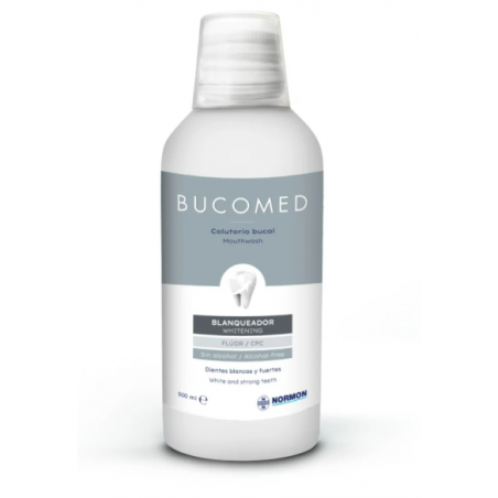  BUCOMED COLUTORIO BLANQUEADOR 1 BOTELLA 500 ML 