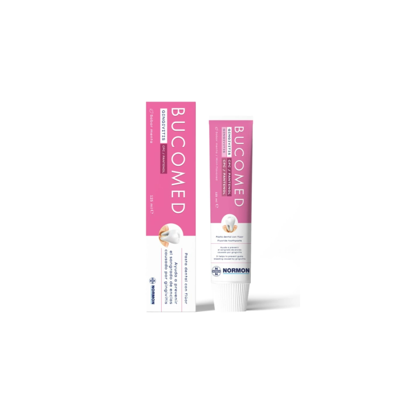 BUCOMED PASTA GINGIVITIS 1 TUBO 125 ML SABOR MENTA BUCOMED PASTA GINGIVITIS 1 TUBO 125 ML SABOR MENTA