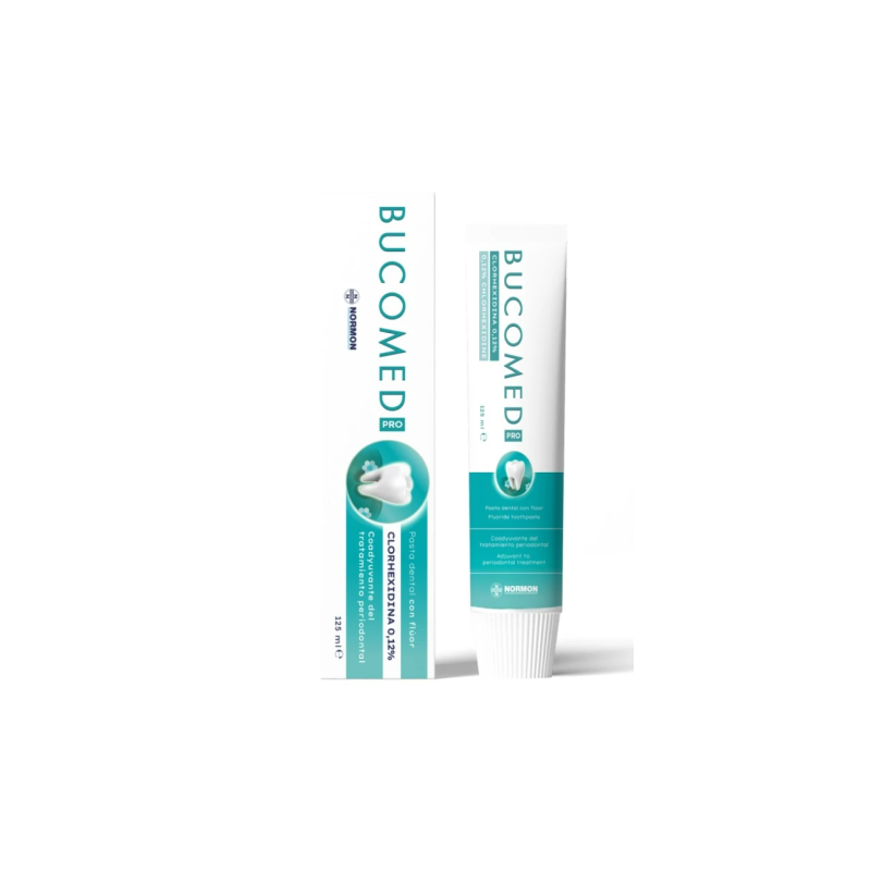 BUCOMED PASTA CLORHEXIDINA 0,12% 1 TUBO 125 ML BUCOMED PASTA CLORHEXIDINA 0,12% 1 TUBO 125 ML