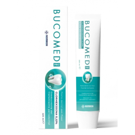  BUCOMED PASTA CLORHEXIDINA 0,12% 1 TUBO 125 ML 