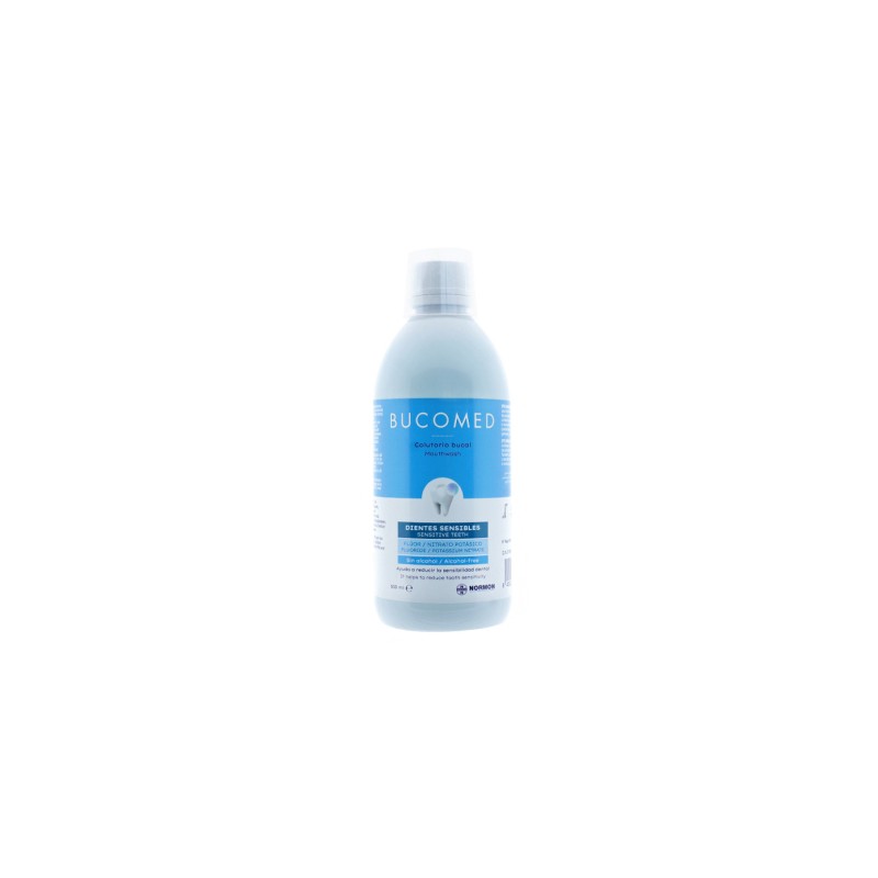 BUCOMED COLUTORIO DIENTES SENSIBLES 1 BOTELLA 500 ML BUCOMED COLUTORIO DIENTES SENSIBLES 1 BOTELLA 500 ML