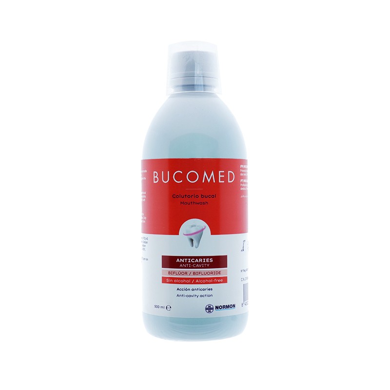 BUCOMED COLUTORIO ANTICARIES 1 BOTELLA 500 ML BUCOMED COLUTORIO ANTICARIES 1 BOTELLA 500 ML