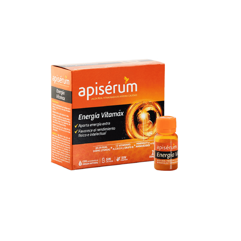 APISERUM ENERGIA VITAMAX 18 VIALES APISERUM ENERGIA VITAMAX 18 VIALES