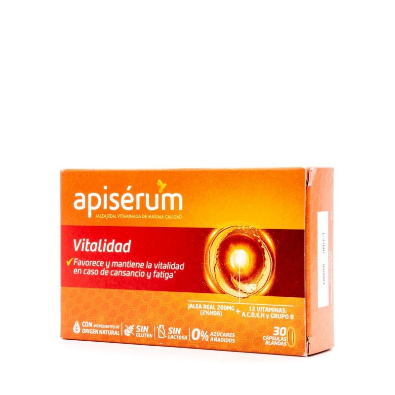 APISERUM VITALIDAD 30 CAPSULAS BLANDAS APISERUM VITALIDAD 30 CAPSULAS BLANDAS