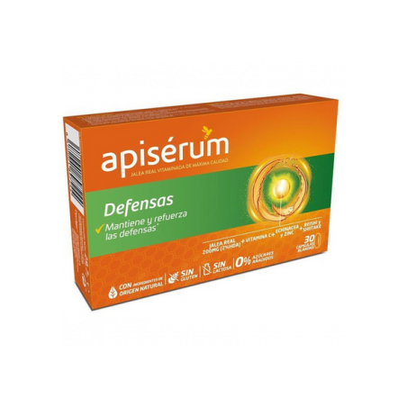  APISERUM DEFENSAS 30 CAPSULAS BLANDAS 
