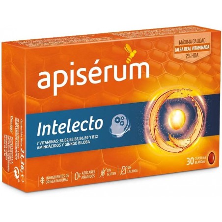  APISERUM INTELECTO 30 CAPS 