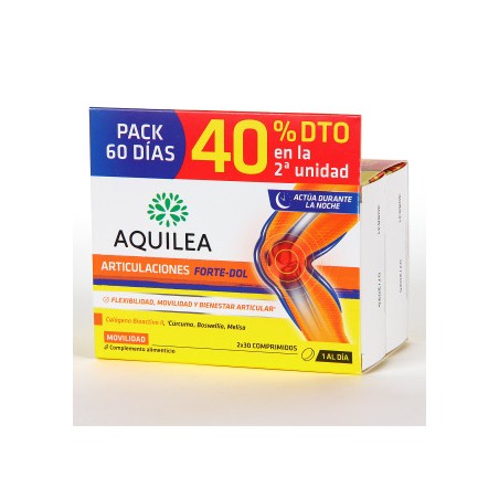  AQUILEA DUPLO ARTICULACIONES FORTE DOL 60 COMP 40 % 