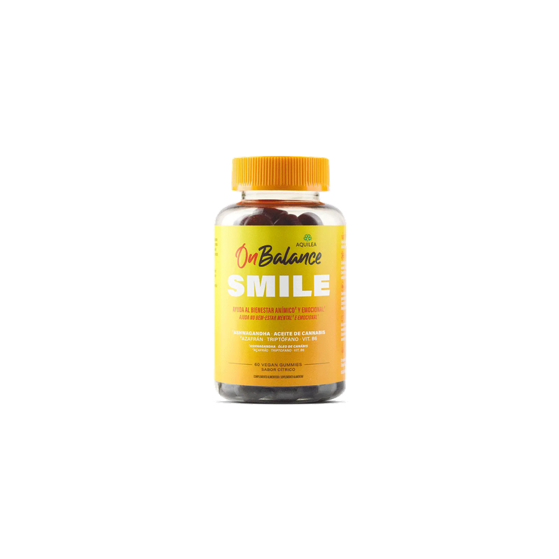AQUILEA ONBALANCE SMILE 60 GOMINOLAS SABOR CITRICO AQUILEA ONBALANCE SMILE 60 GOMINOLAS SABOR CITRICO