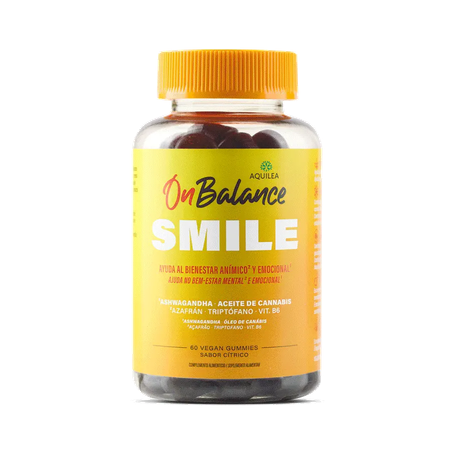  AQUILEA ONBALANCE SMILE 60 GOMINOLAS SABOR CITRICO 