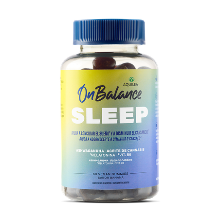  AQUILEA ONBALANCE SLEEP 60 GOMINOLAS SABOR BANANA 